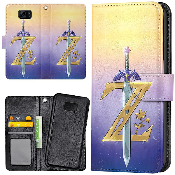 Samsung Galaxy S7 - Mobilcover/Etui Cover Zelda