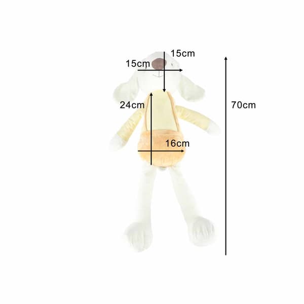Kanin Gosedjur - 70 cm Yellow