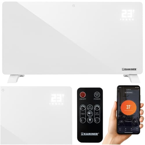 Konvektorelement / Portabelt Element - 2500W Vit