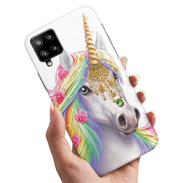 Samsung Galaxy A12 - Deksel/Mobildeksel Unicorn/Enhjørning