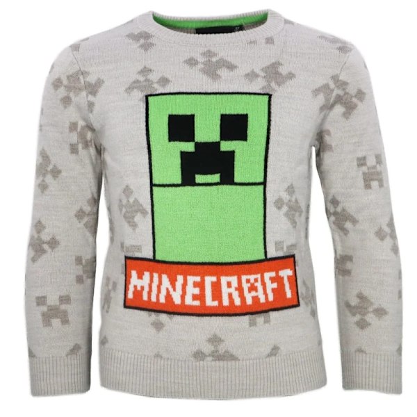 Minecraft Tröja för Barn - Stickad 8 år