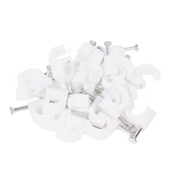 Kabelklämmor 8 mm 25-pack