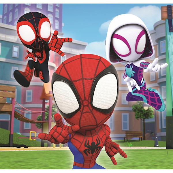 Spider-Man Spidey 3x48 bitar pussel