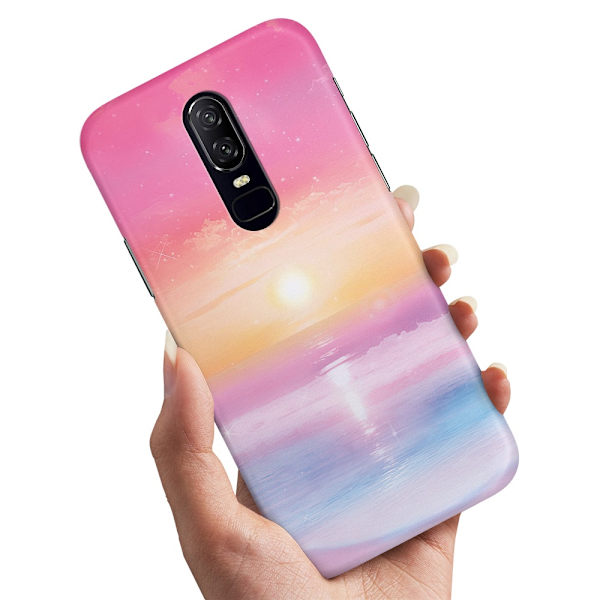 Deksel / Mobildeksel til OnePlus 8 - Sunset