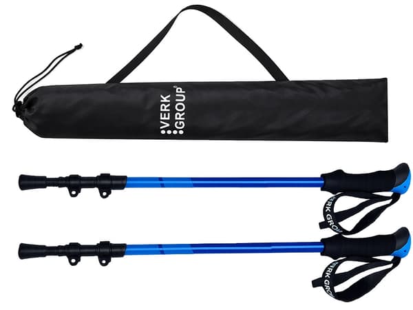 Gåstavar nordic walking tillbehör Blue