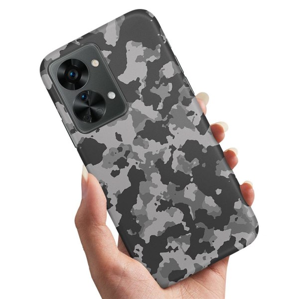 OnePlus Nord 2T - Cover/Mobilcover Kamouflage