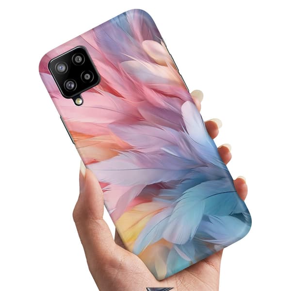 Skal / Mobilskal till Samsung Galaxy A42 5G - Feathers