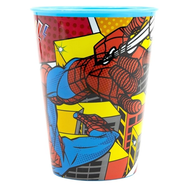 Plastmugg 260 ml Spiderman Midnight Flyer