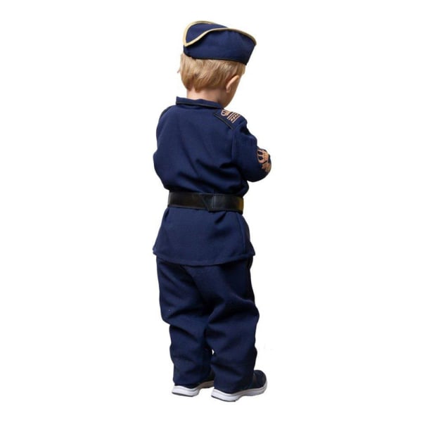 Svensk Polis Barn Maskeraddräkt M