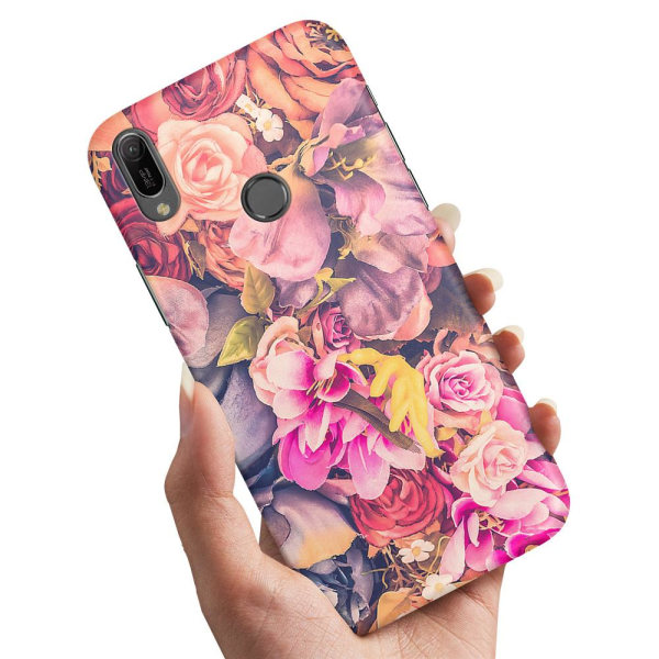 Huawei Y6 (2019) - Cover/Mobilcover Roses