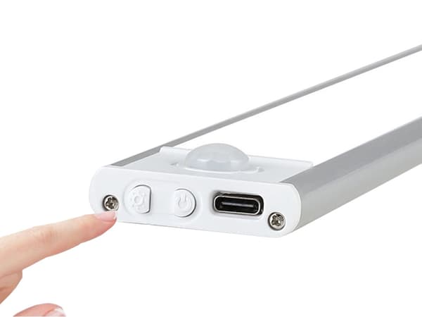USB-lampa 30 cm - Sensorstyrd belysning med klämfäste