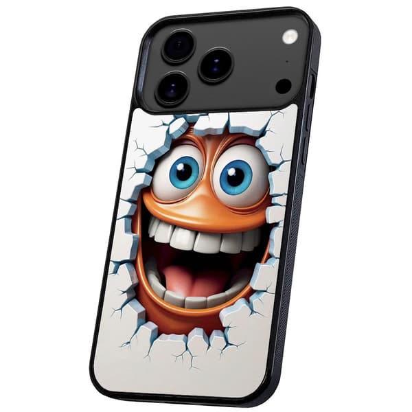 iPhone 17 / 18 Pro Max - Deksel/Mobildeksel Emoji