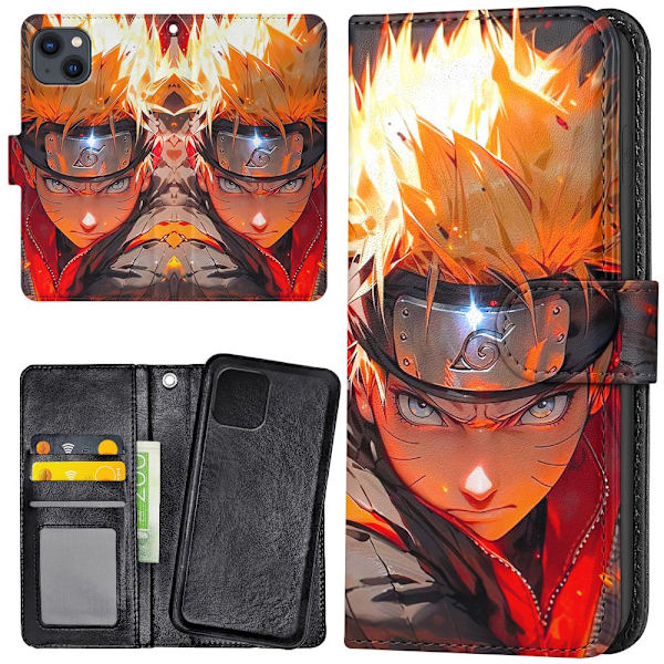 iPhone 14 - Plånboksfodral/Skal Naruto