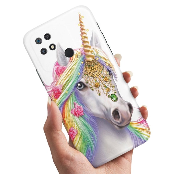 Xiaomi Redmi 10C - Skal/Mobilskal Unicorn/Enhörning