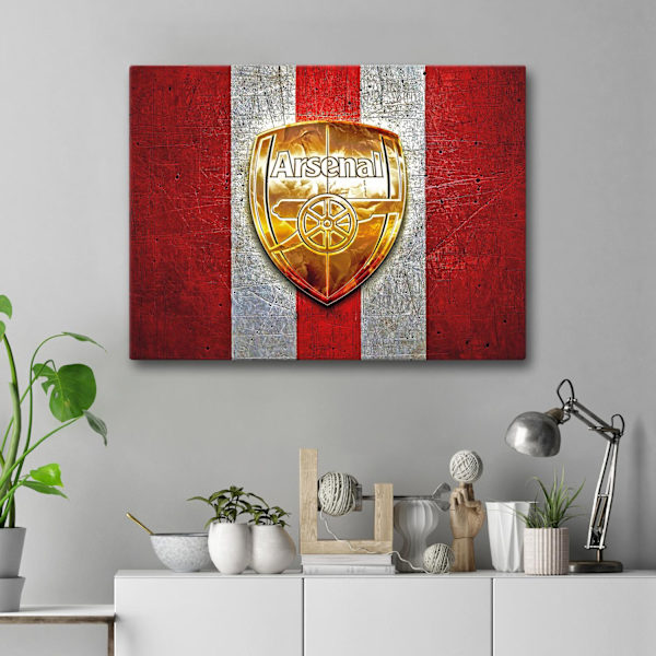 Canvas-taulut / Taulut - Arsenal - 40x30 cm - Canvastaulut Multicolor