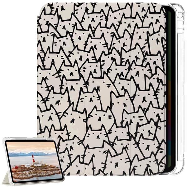Deksel til iPad Air 11" 6th/7th gen - M2/M3 - 2024/2025 - Kattgruppe