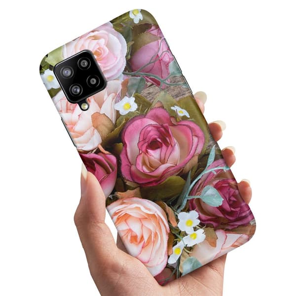 Deksel / Mobildeksel til Samsung Galaxy A42 5G - Blomster