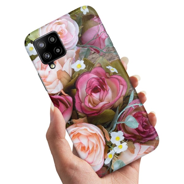Samsung Galaxy A42 5G - Cover/Mobilcover Blomster