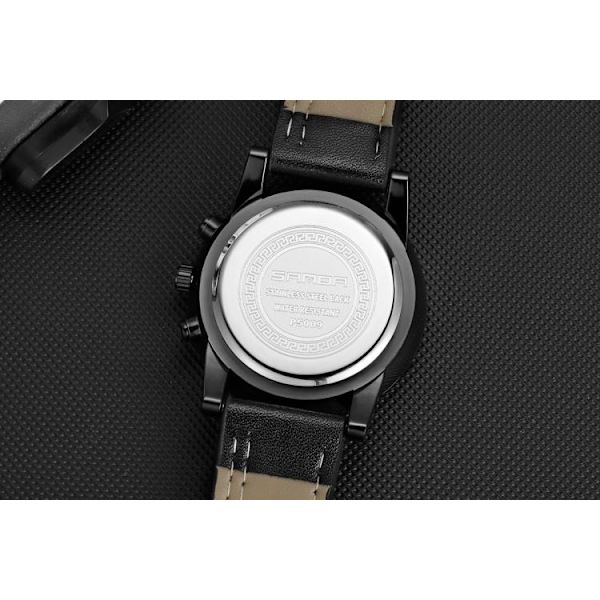 Quartz Klocka / Armbandsur - Svart Svart