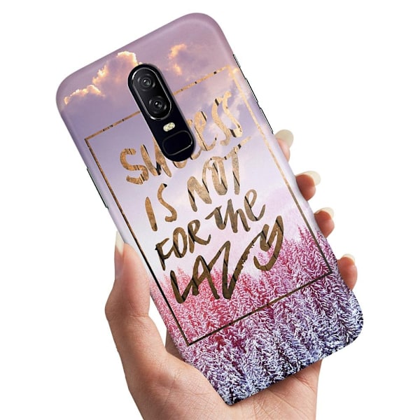 OnePlus 7 - Deksel/Mobildeksel Success Not Lazy