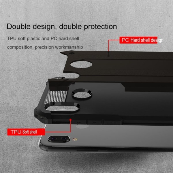Xiaomi Redmi Note 7 - Cover/Mobilcover - Hård Black