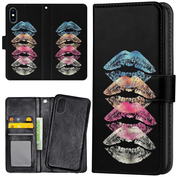 iPhone X/XS - Mobilcover/Etui Cover Læber