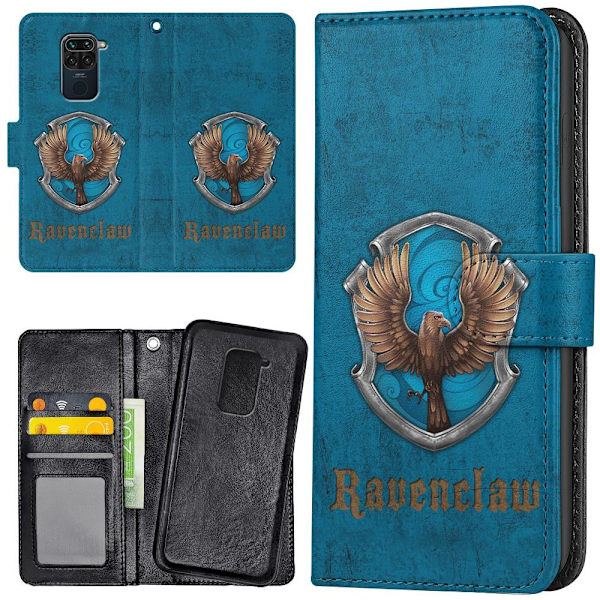 Xiaomi Redmi Note 9 - Lommebok Deksel Harry Potter Ravenclaw Multicolor