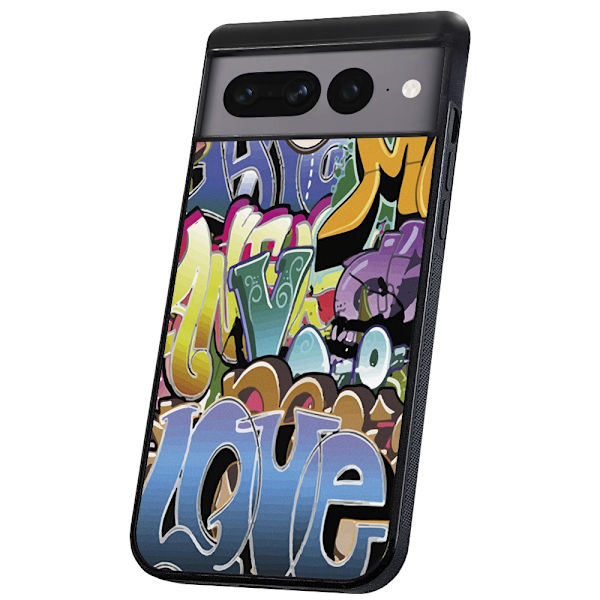 Google Pixel 8 - Skal/Mobilskal Graffiti