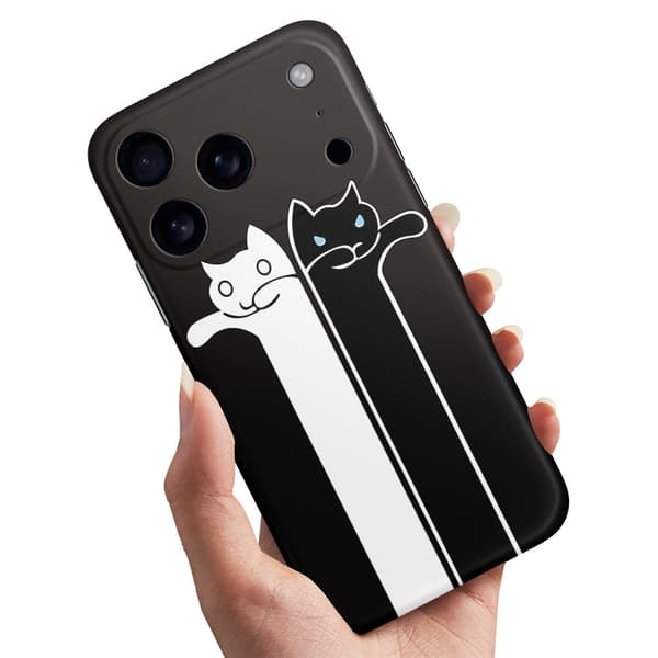 Deksel / Mobildeksel til iPhone 17 Pro - Avlange Katter