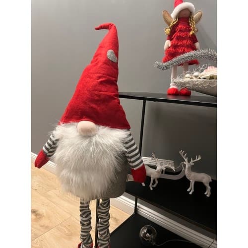 Gnome / Tomte Nisse Docka - Teleskopisk 90cm