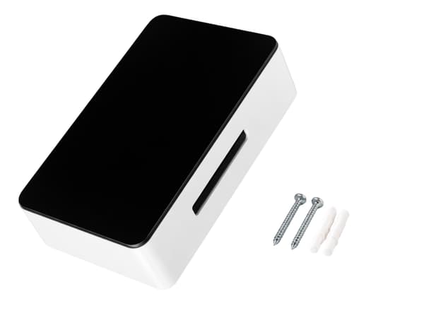 Trådbunden dörrklocka 230V Black