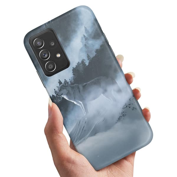 Deksel / Mobildeksel til Samsung Galaxy A53 5G - Arctic Wolf Multicolor