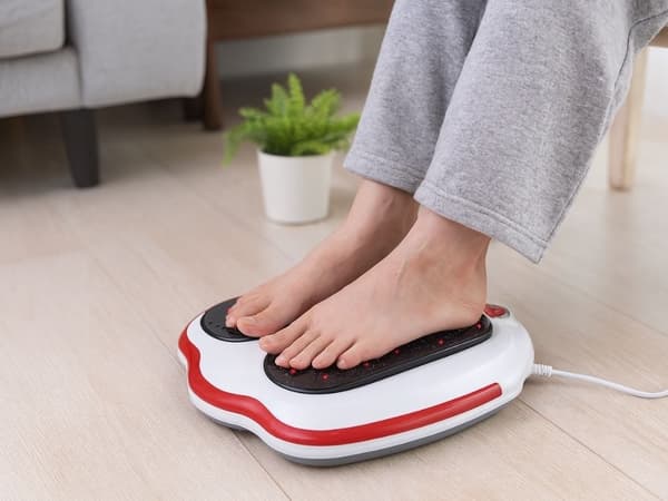 Fotmassager elektrisk - Värme och vibrationsnivåer