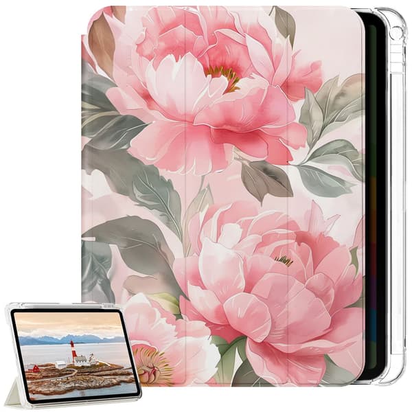 Deksel til iPad Mini 6th gen / iPad Mini (A17 Pro) - A15/A17 Pro - 2021/2024 - 8.3" - Flowers