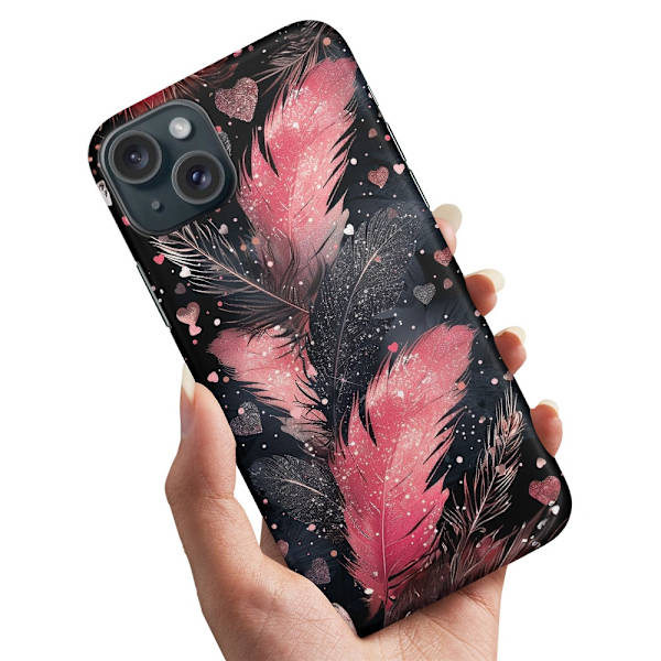 Deksel / Mobildeksel til iPhone 14 - Feathers