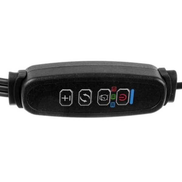 Kasvivalo - Kasvivalaisin, jossa 3 LED-putkea Black