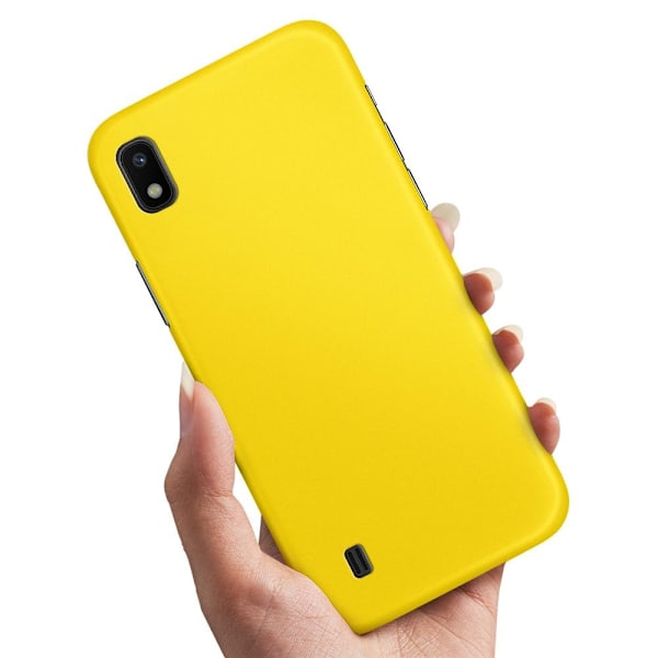 Samsung Galaxy A10 - Skal/Mobilskal Gul Gul