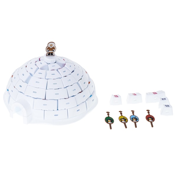 Skicklighetsspel bygga igloos pingviner