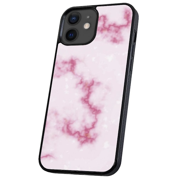 iPhone 12/12 Pro - Deksel/Mobildeksel Marmor Multicolor
