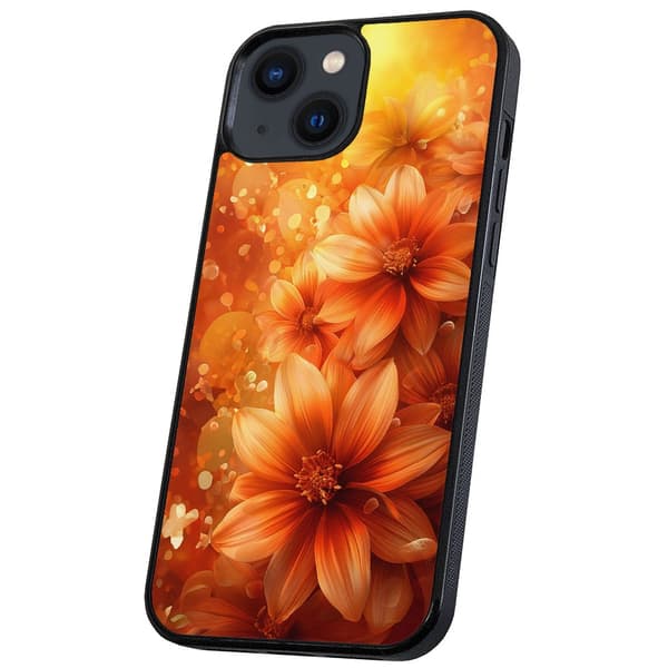 iPhone 13 Mini - Skal/Mobilskal Flowers