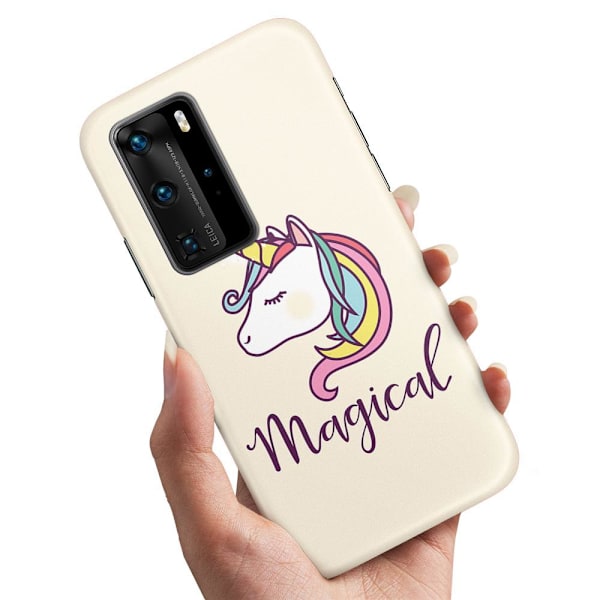 Huawei P40 Pro - Kuoret/Suojakuori Maaginen Poni