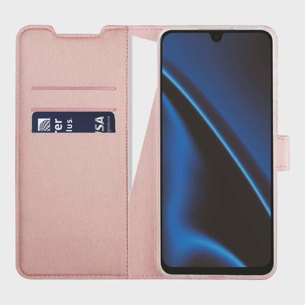 X2O Classic Wallet Plånboksfodral Samsung Galaxy A18/A17 Rose Gold