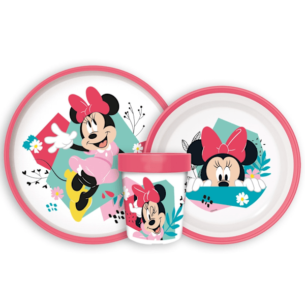 Minnie från Disney - Set för halkfritt ätande, mikropolymerer set