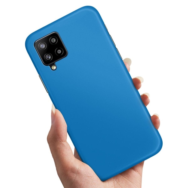 Samsung Galaxy A42 5G - Cover/Mobilcover Blå Blue