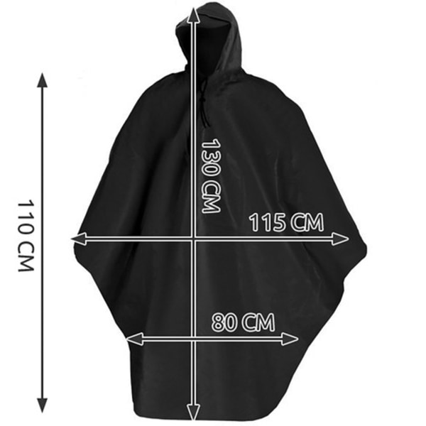 Regnponcho / Regnkappa - Regnrock Black