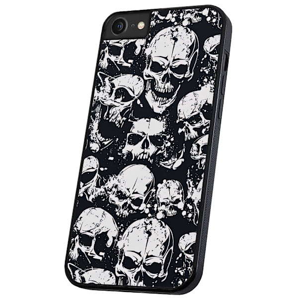 iPhone 6/7/8 Plus - Deksel/Mobildeksel Skulls