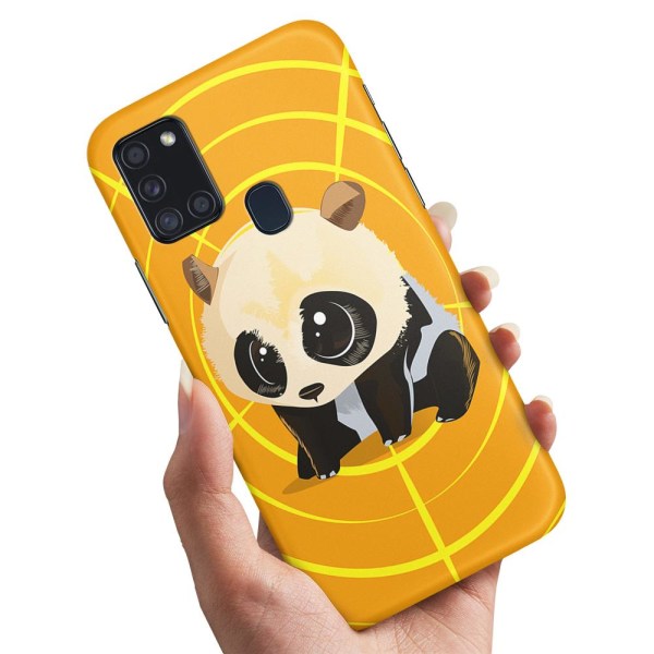 Samsung Galaxy A21s - Deksel/Mobildeksel Panda