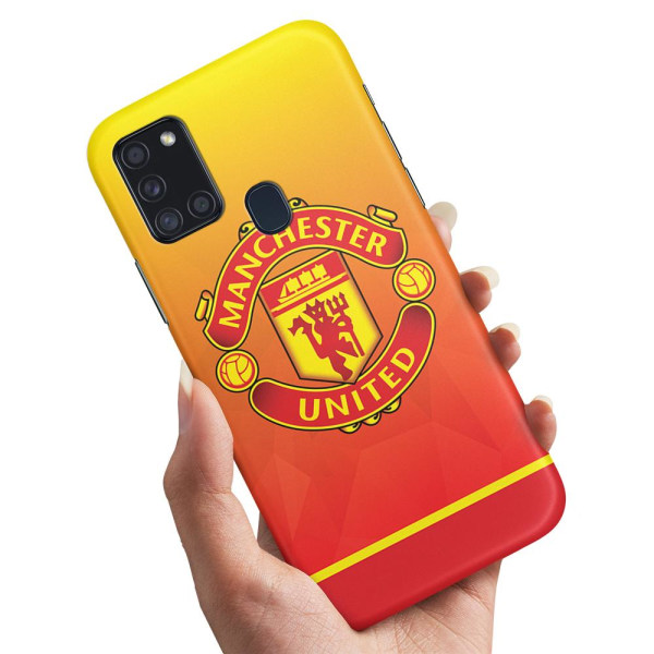Samsung Galaxy A21s - Cover/Mobilcover Manchester United