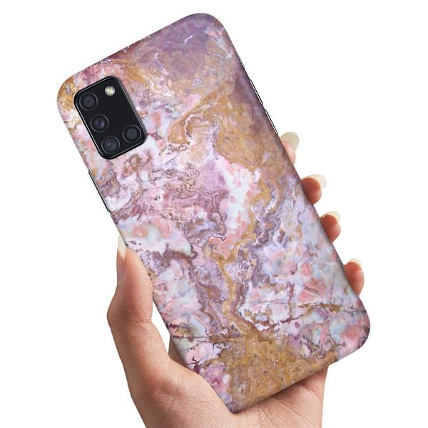Deksel / Mobildeksel til Samsung Galaxy A31 - Marmor Multicolor
