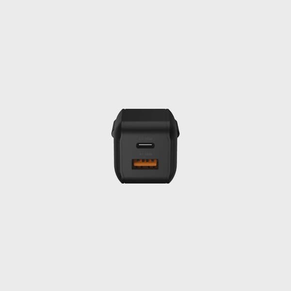 Xtorm 25W GaN3 NextGen Hemladdare USB-C/A GRS Svart